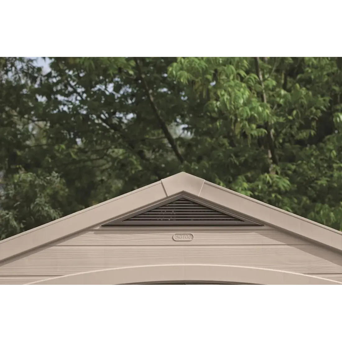 Domek ogrodowy na narzędzia Factor 8x8, 256,5x255cm, solidny dach, odporny na warunki atmosferyczne