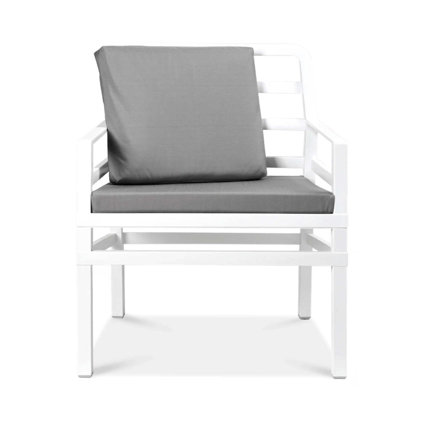 Fotel ogrodowy Nardi Aria Bianco Acrilico Grigio