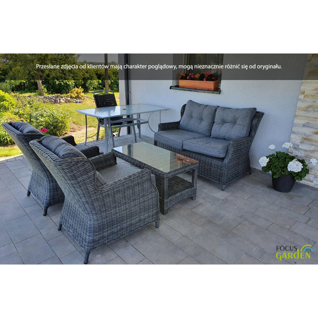 TRIVENTO II SET DARK GREY