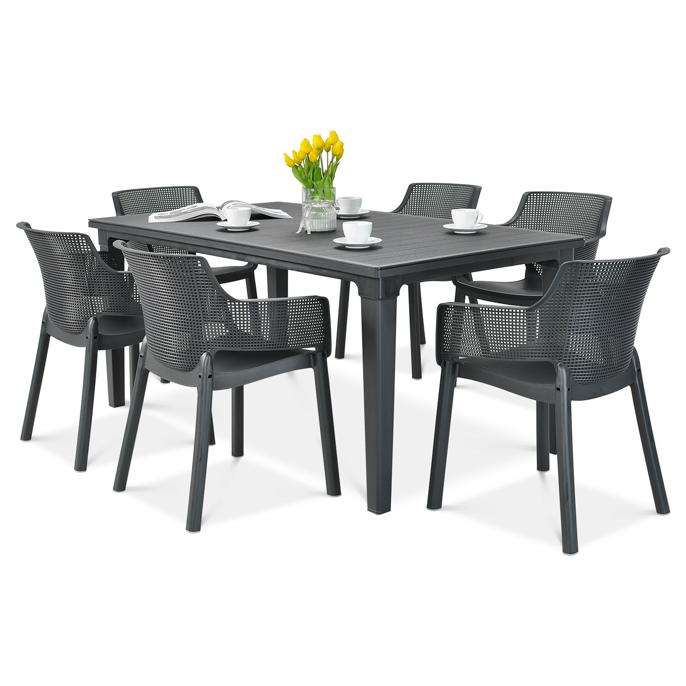 FUTURA 165 TABLE ANTHRACITE