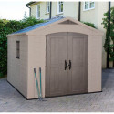 Domek ogrodowy na narzędzia Factor 8x11, 256,5x332cm, Keter, stylowy design domku 