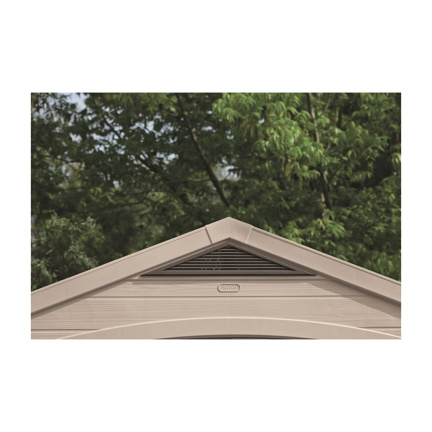 Domek ogrodowy na narzędzia Factor 8x11, 256,5x332cm, Keter, solidna konstrukcja odporna na warunki atmosferyczne 