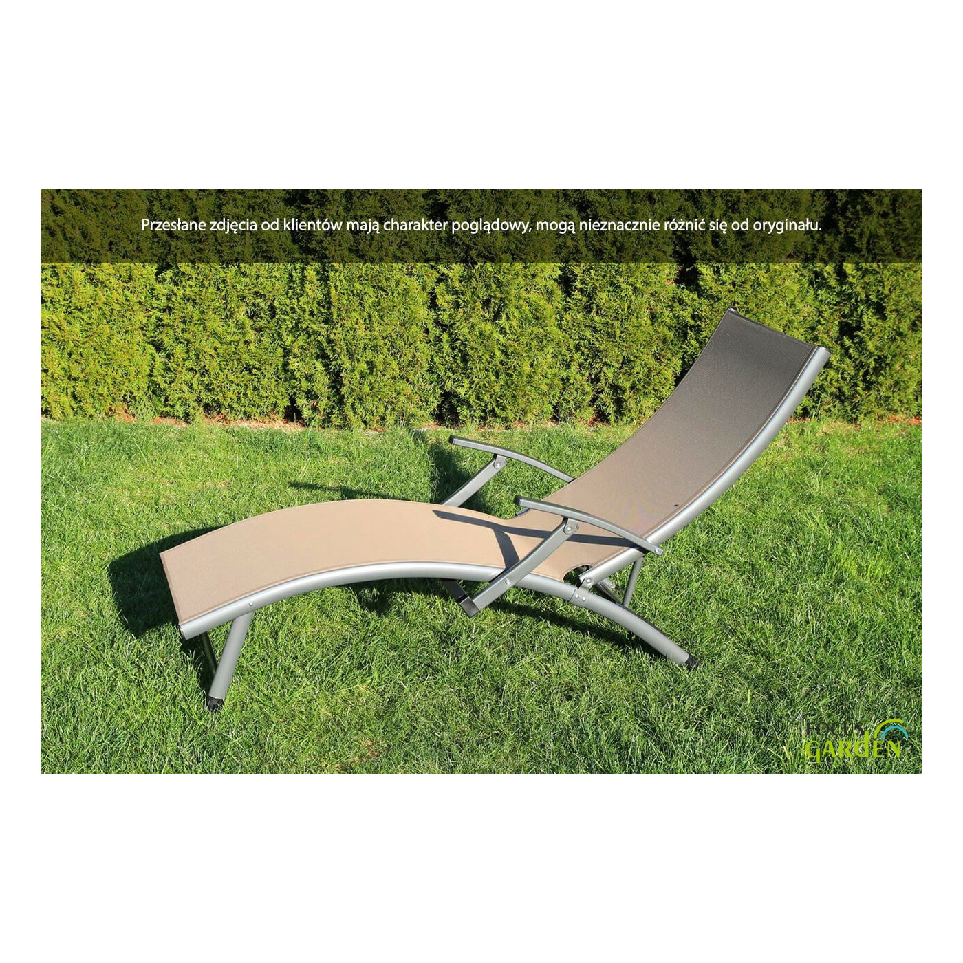 RELAX DECK CHAIR GREY