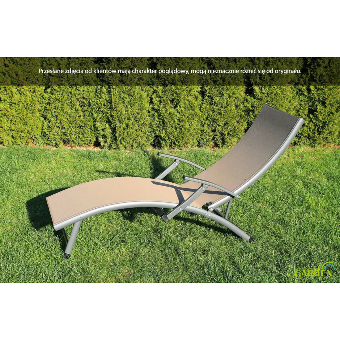 RELAX DECK CHAIR GREY