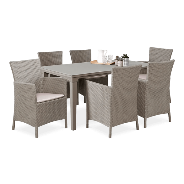 TOSCANA 6+1 CAPPUCINO SET