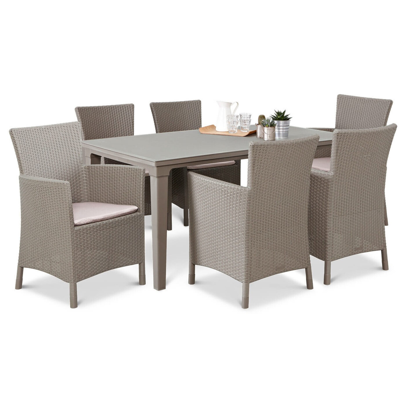 TOSCANA 6+1 CAPPUCINO SET