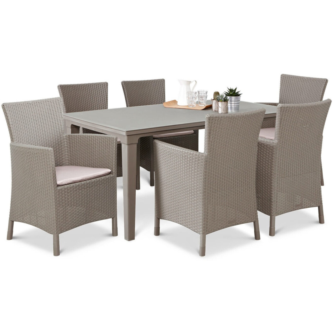 TOSCANA 6+1 CAPPUCINO SET