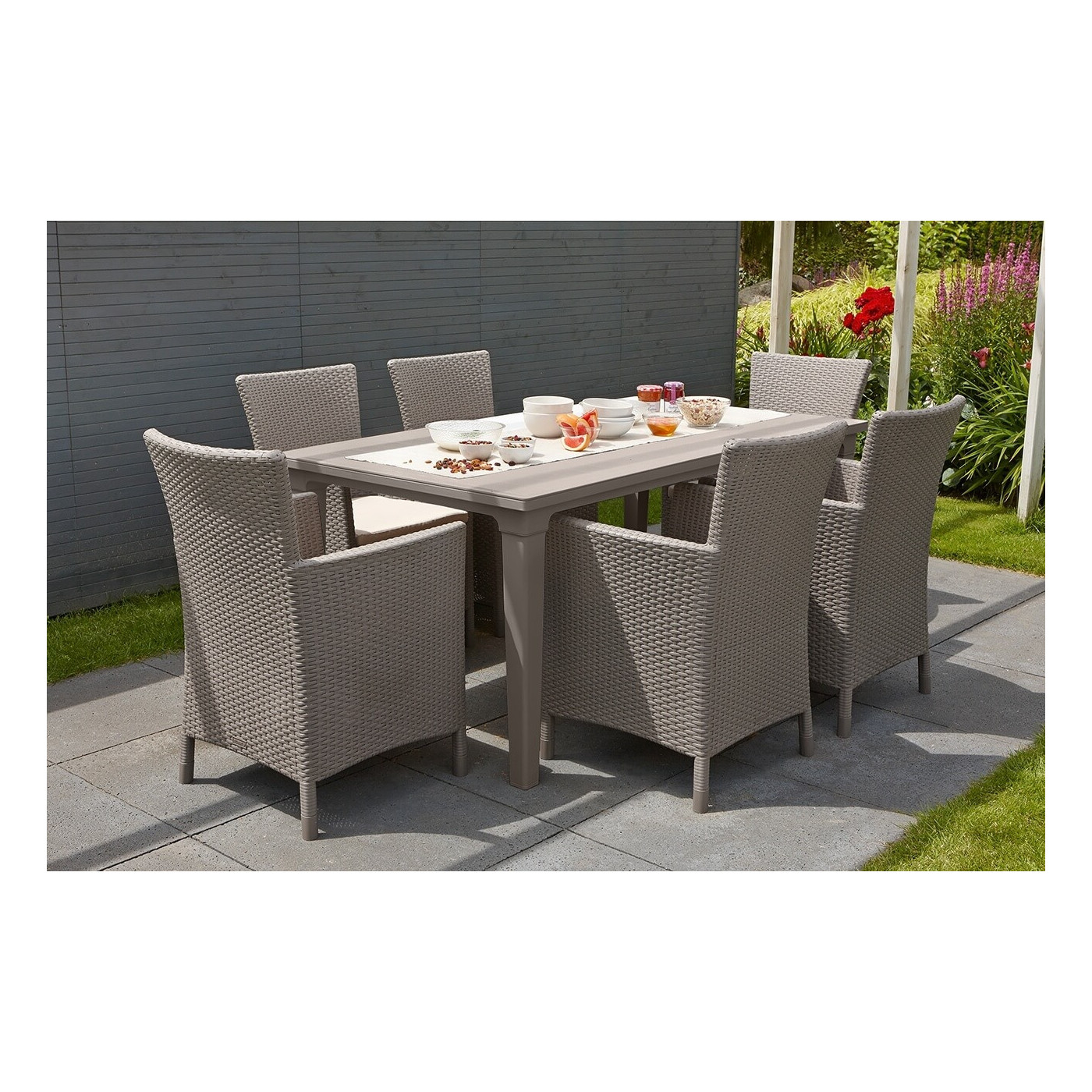 TOSCANA 6+1 CAPPUCINO SET