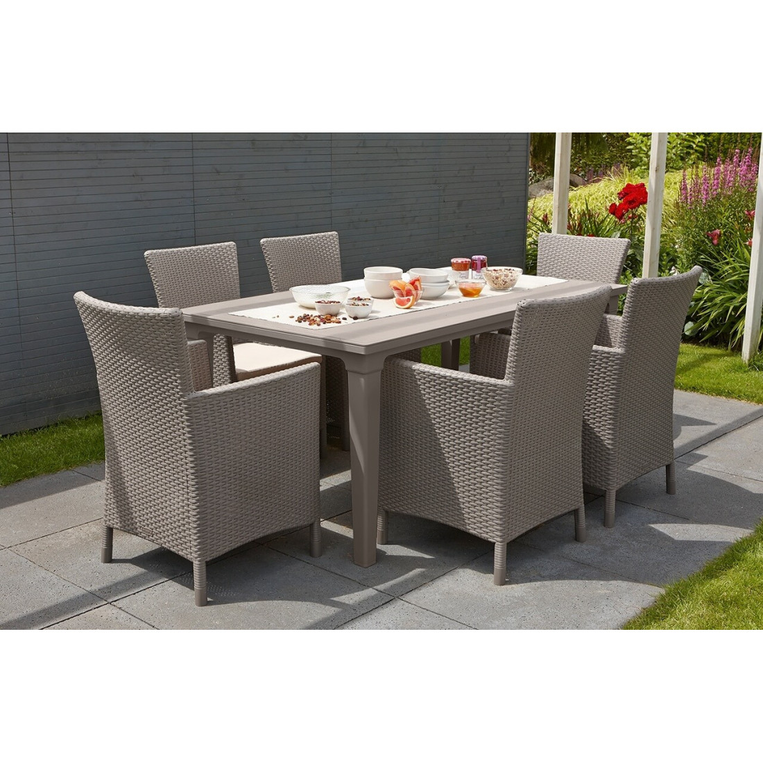 TOSCANA 6+1 CAPPUCINO SET