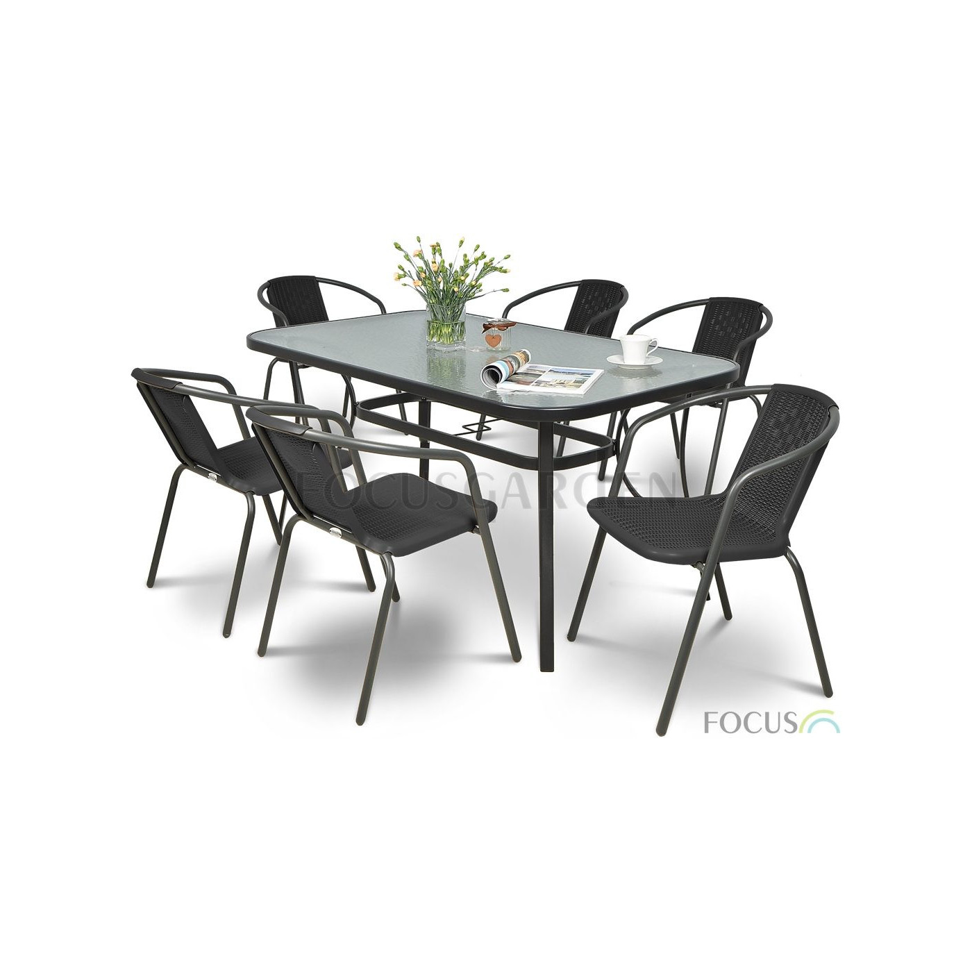 HOLIDAY 150 GRAPHITE TABLE