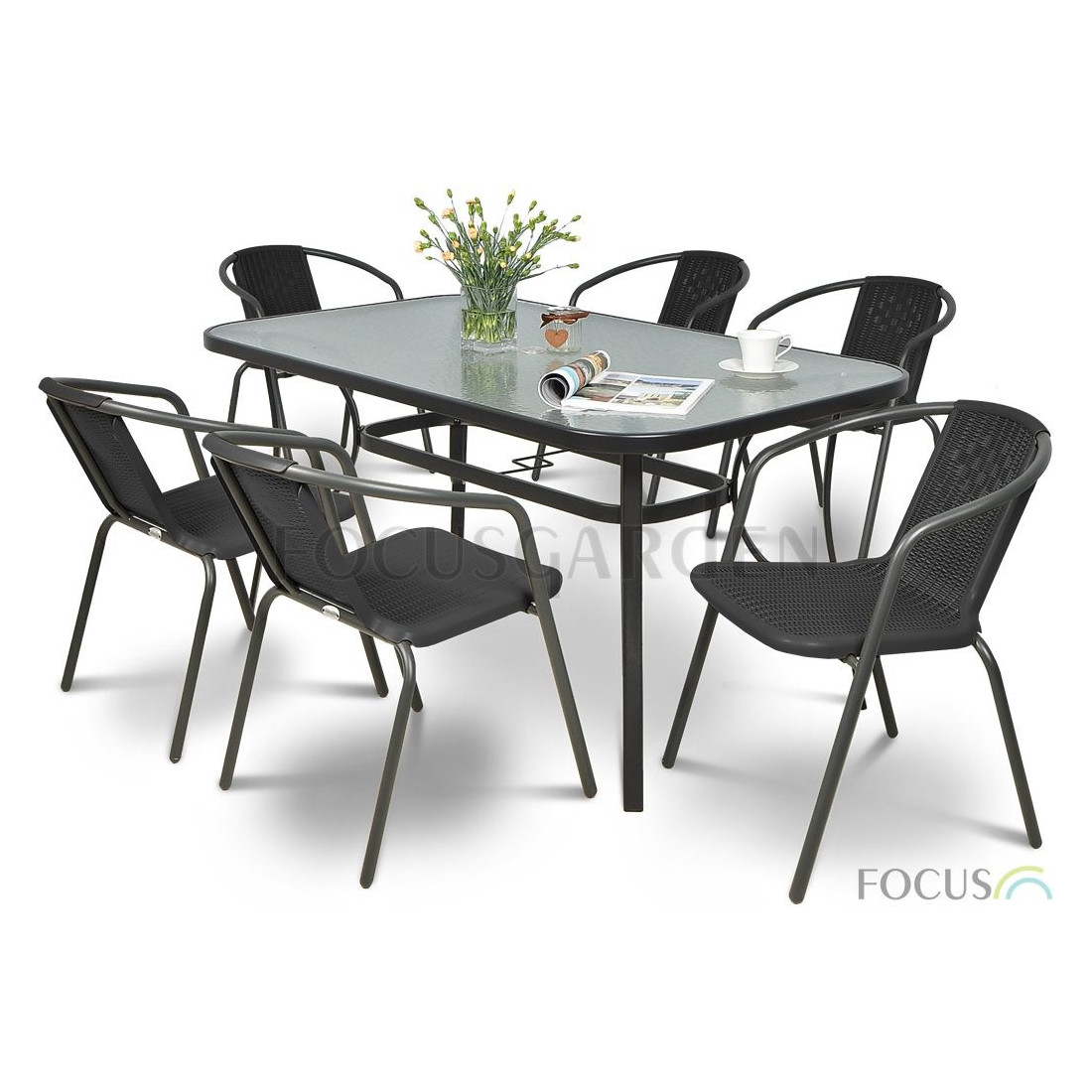 HOLIDAY 150 GRAPHITE TABLE