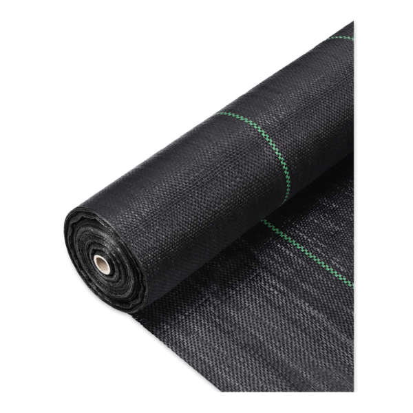 Agrowłóknina do ogrodu w kolorze czarnym 