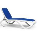 OMEGA DECK CHAIR BIANCO BLU