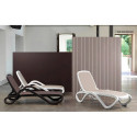 OMEGA DECK CHAIR BIANCO BLU