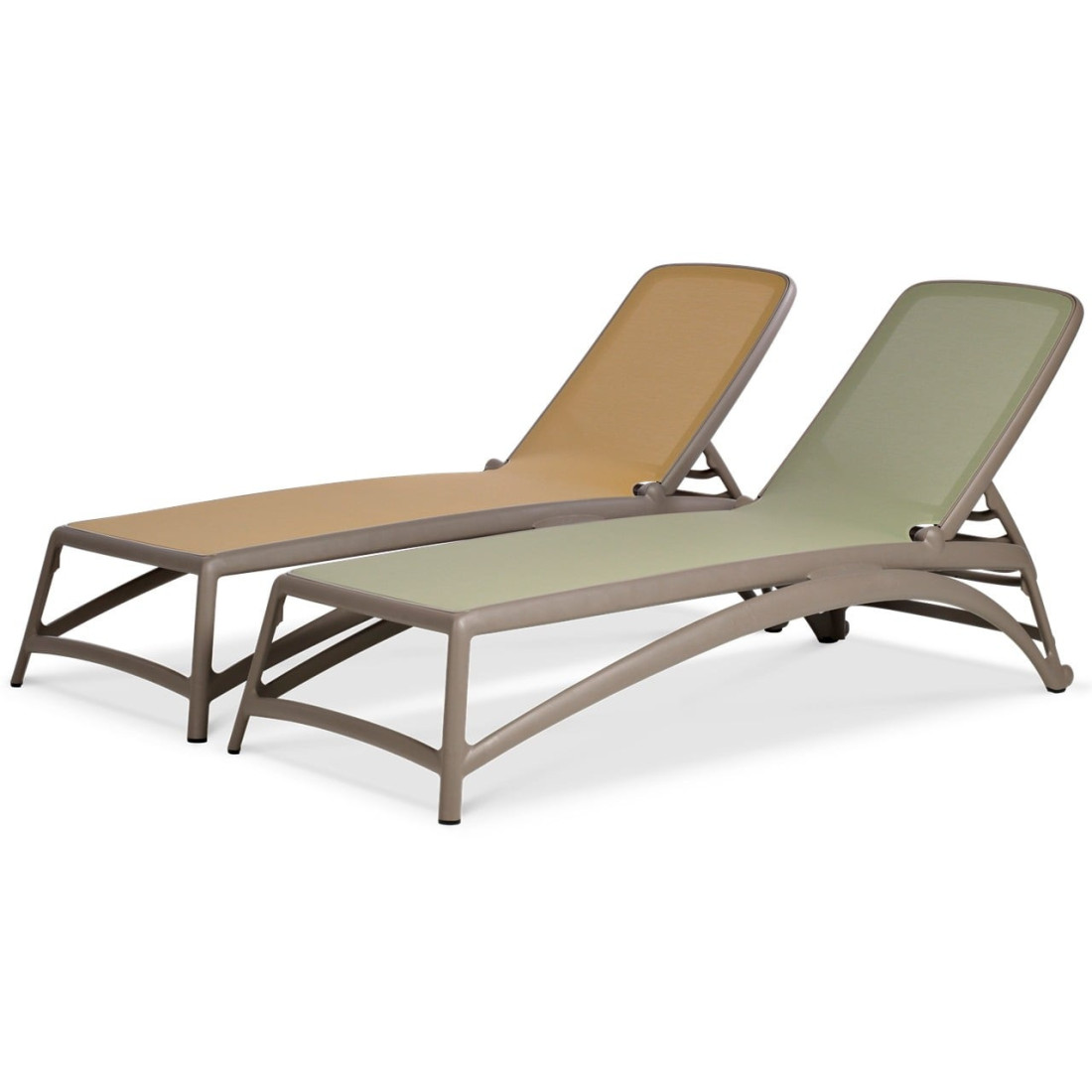 ATLANTICO WHITE TORTORA DECK CHAIR
