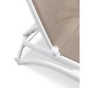 ATLANTICO WHITE TORTORA DECK CHAIR