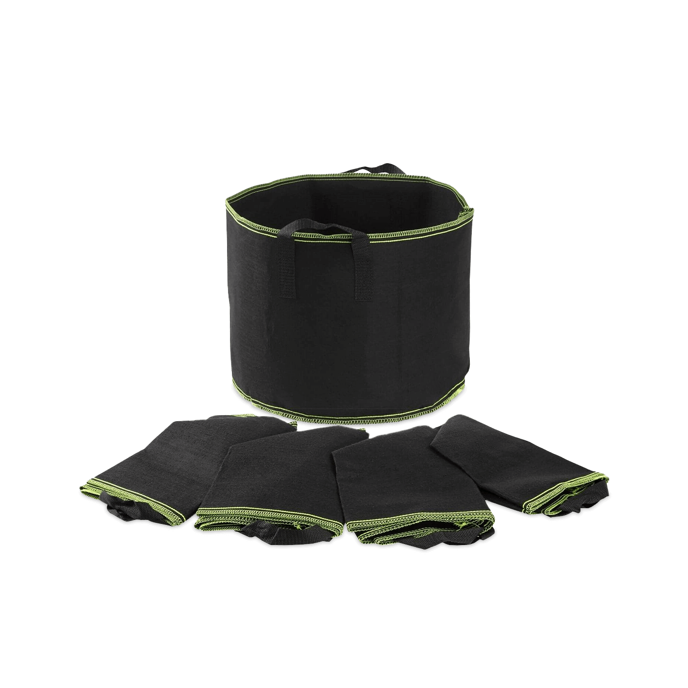 donica materiałowe w kolorze czarnym 