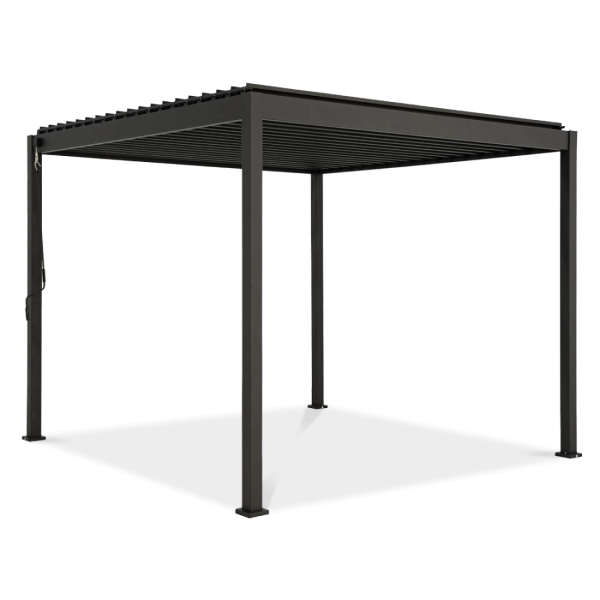 Podstawowa pergola tarasowa z regulacją dachu Classic 3x3 Gutroof