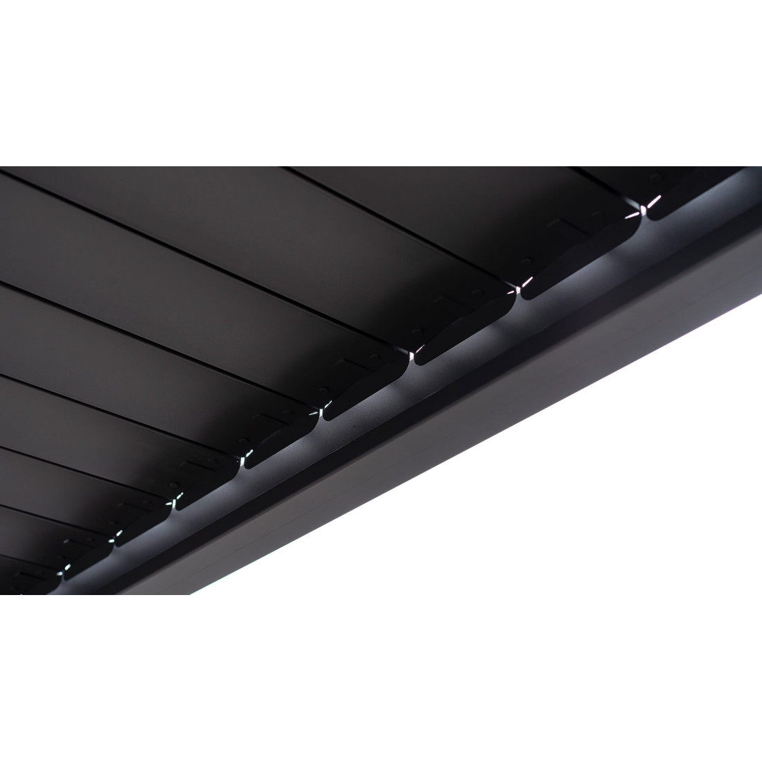 Dach regulowany pergola ogrodowa Classic 3x3 antracytowa Gutroof