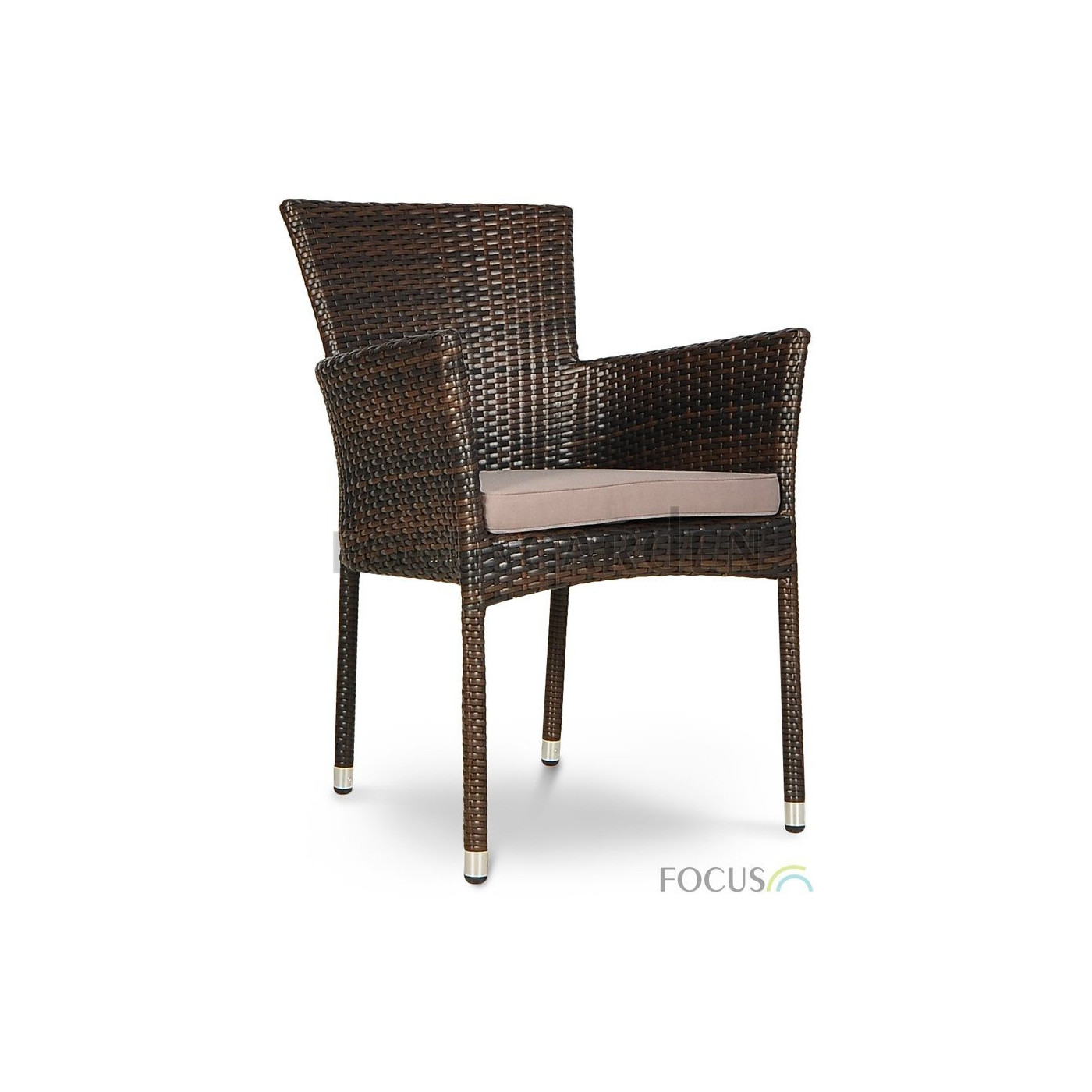 Zestaw mebli ogrodowych z technorattanu Leridalugo 4+1 Brown