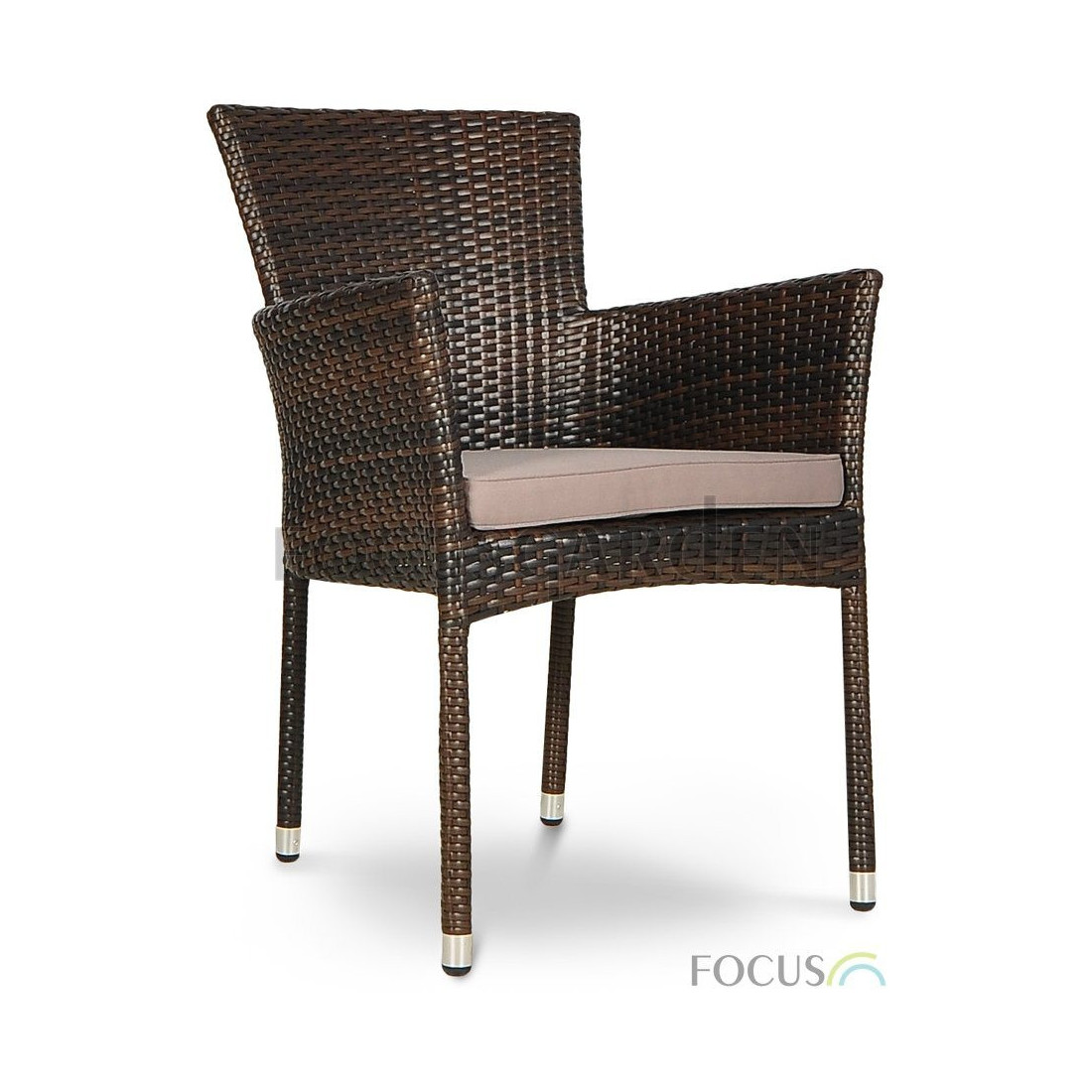 Zestaw mebli ogrodowych z technorattanu Leridalugo 4+1 Brown