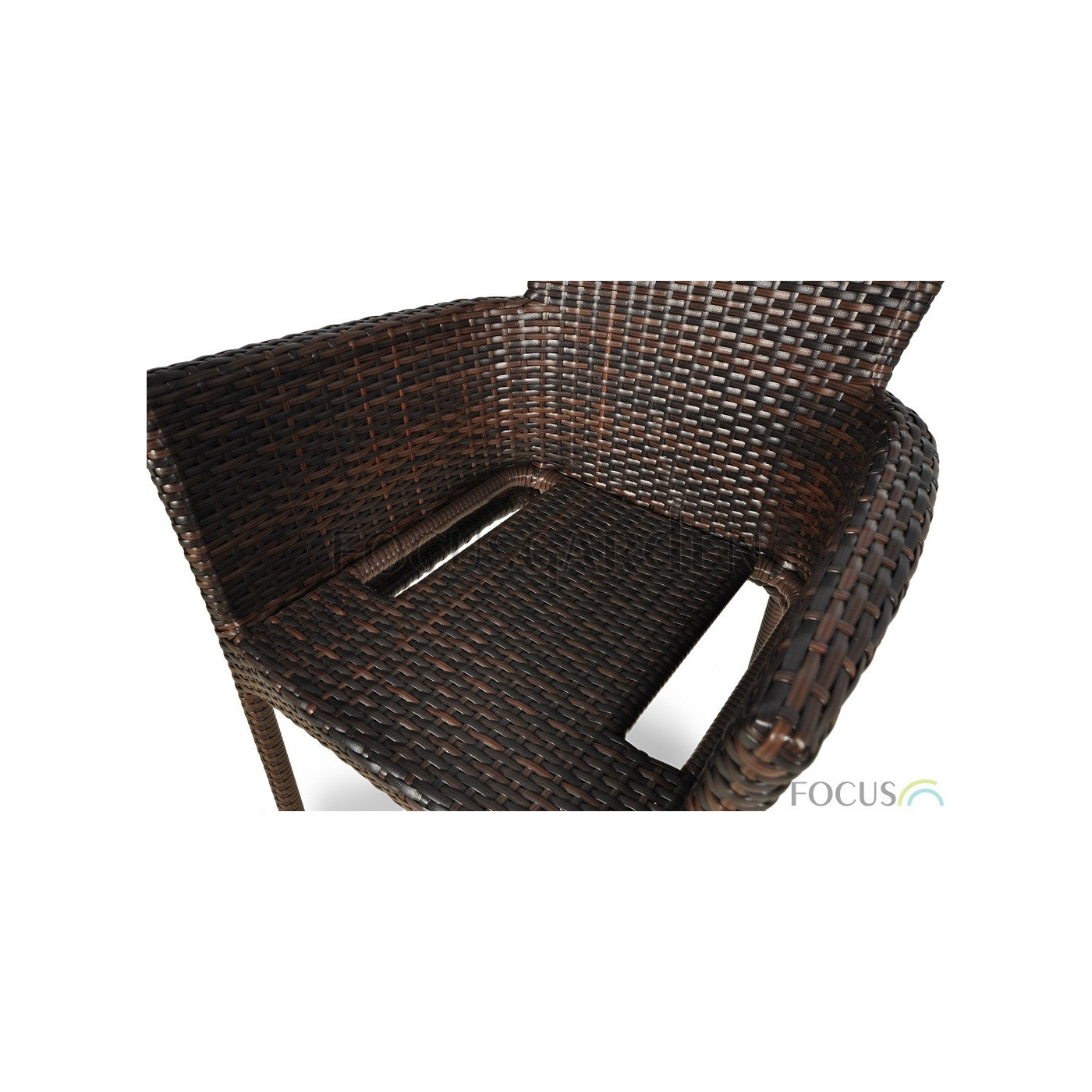 Zestaw mebli ogrodowych z technorattanu Leridalugo 4+1 Brown