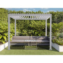 Pergola tarasowa w ogrodzie Classic 3x3 White Gutroof