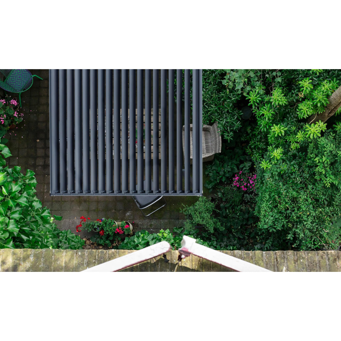 Pergola ogrodowa  Premium 3x4 Anthracite Gutroof