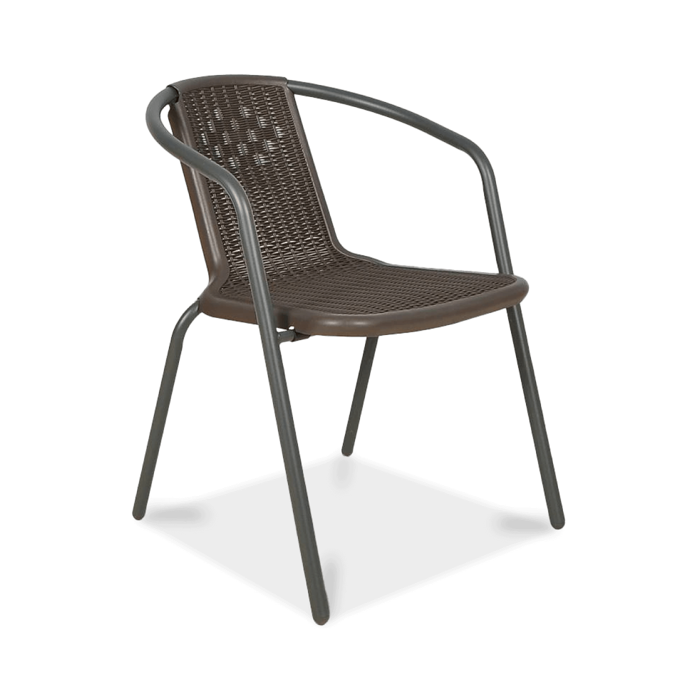 SIMPLE KRZESŁO BROWN