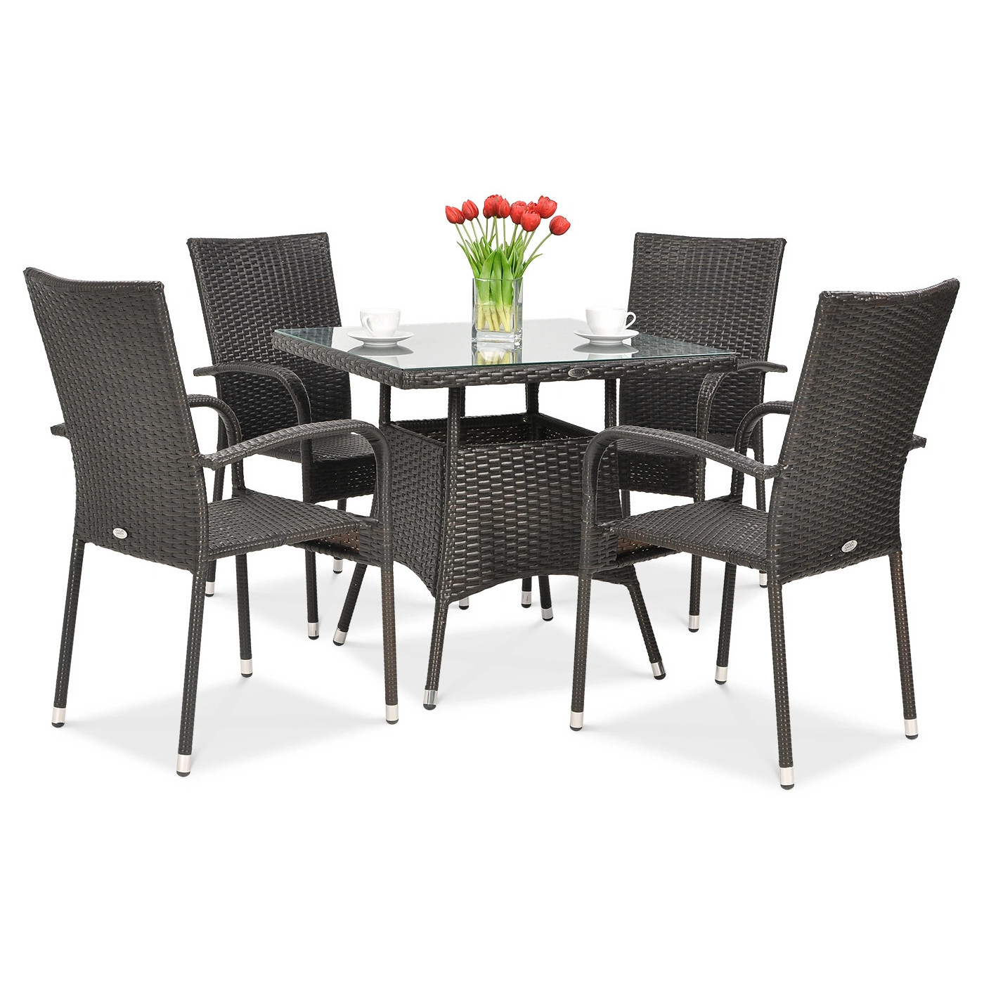 FIESTA CHAIR MIXED BROWN