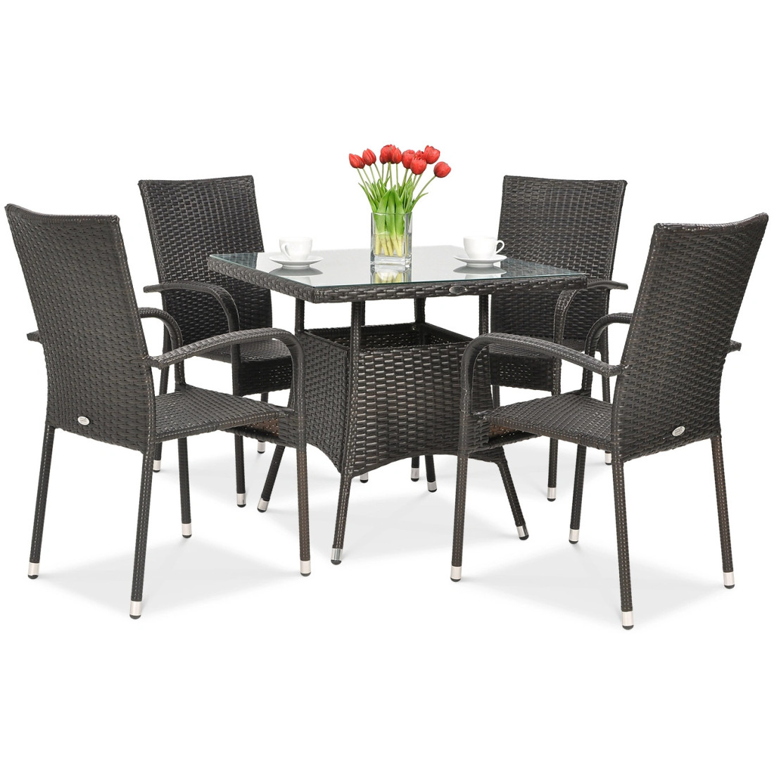 FIESTA CHAIR MIXED BROWN