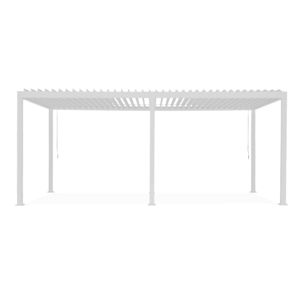 Solidna pergola tarasowa 3x6 Premium White - Gutroof