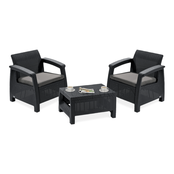 CORFU WEEKEND 2+1 ZESTAW GRAPHITE