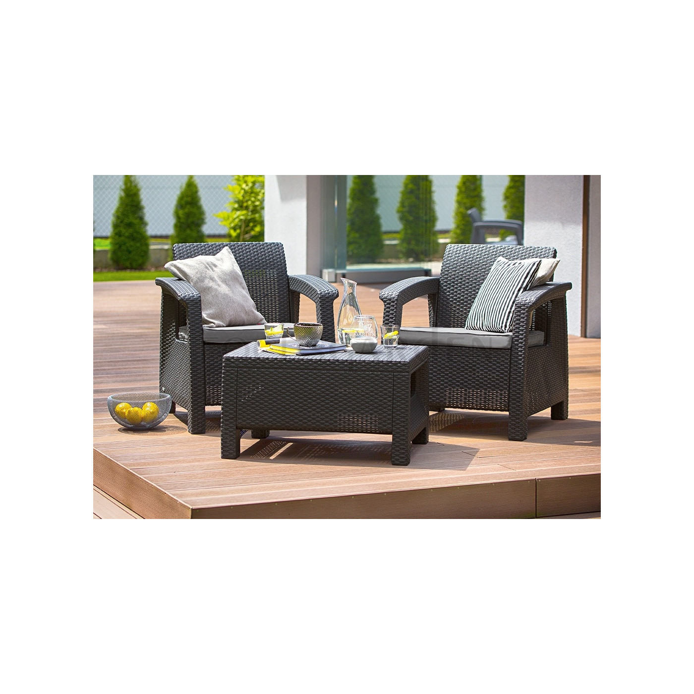 CORFU WEEKEND 2+1 ZESTAW GRAPHITE