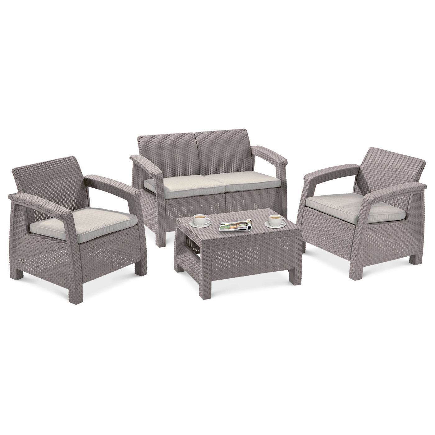 CORFU SET ZESTAW CAPPUCCINO