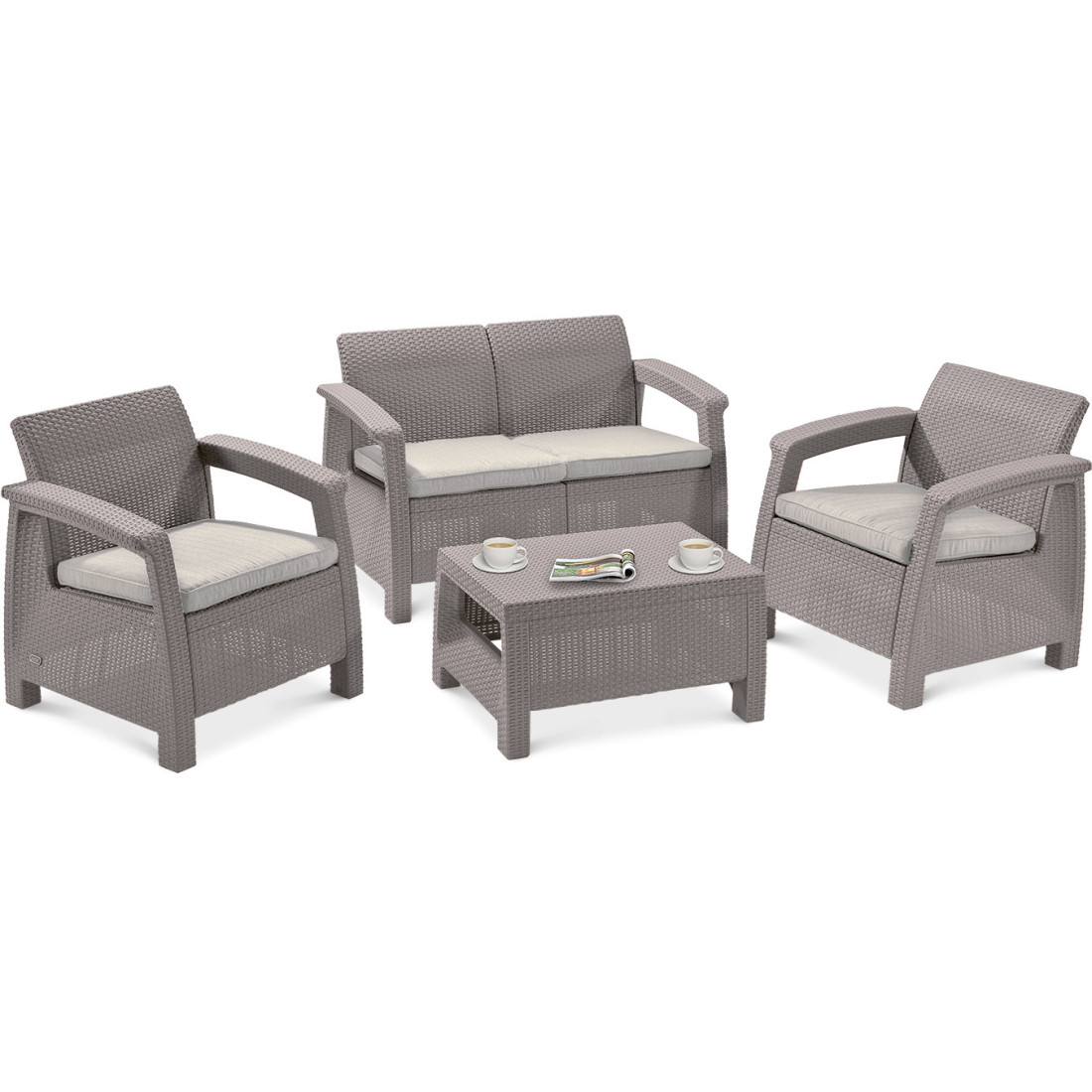 CORFU SET ZESTAW CAPPUCCINO