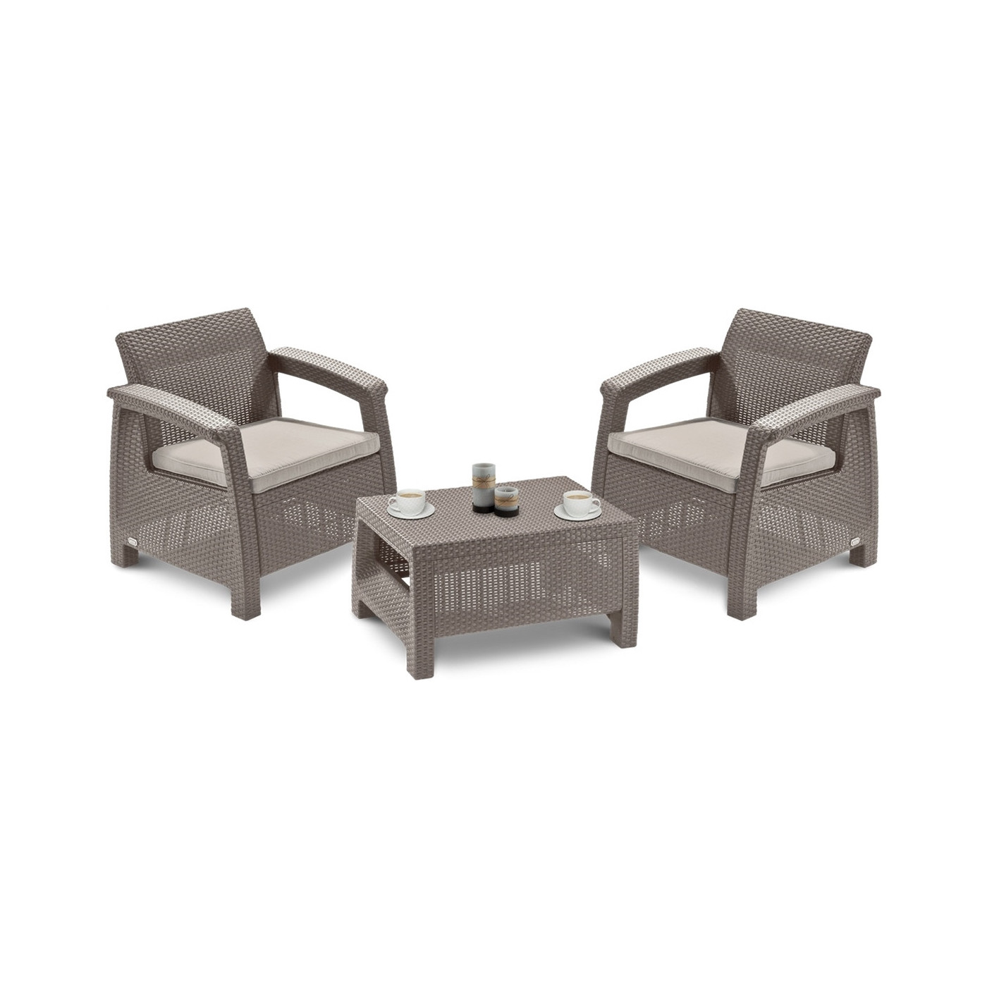 CORFU SET ZESTAW CAPPUCCINO