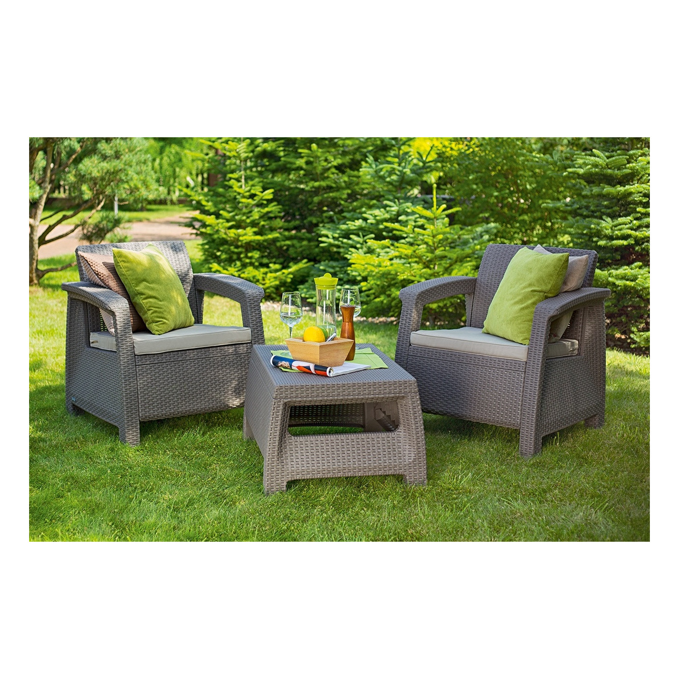 CORFU SET CAPPUCCINO SET