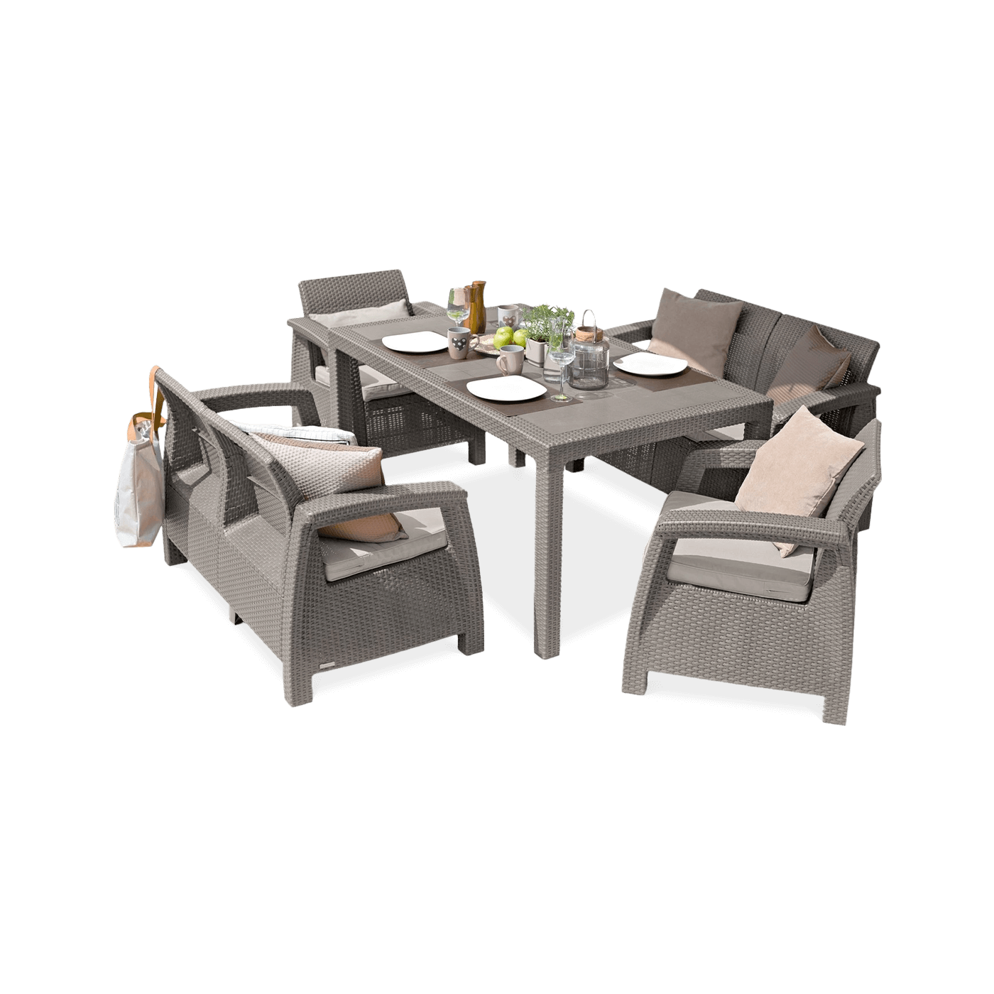 CORFU FIESTA II CAPPUCCINO SET