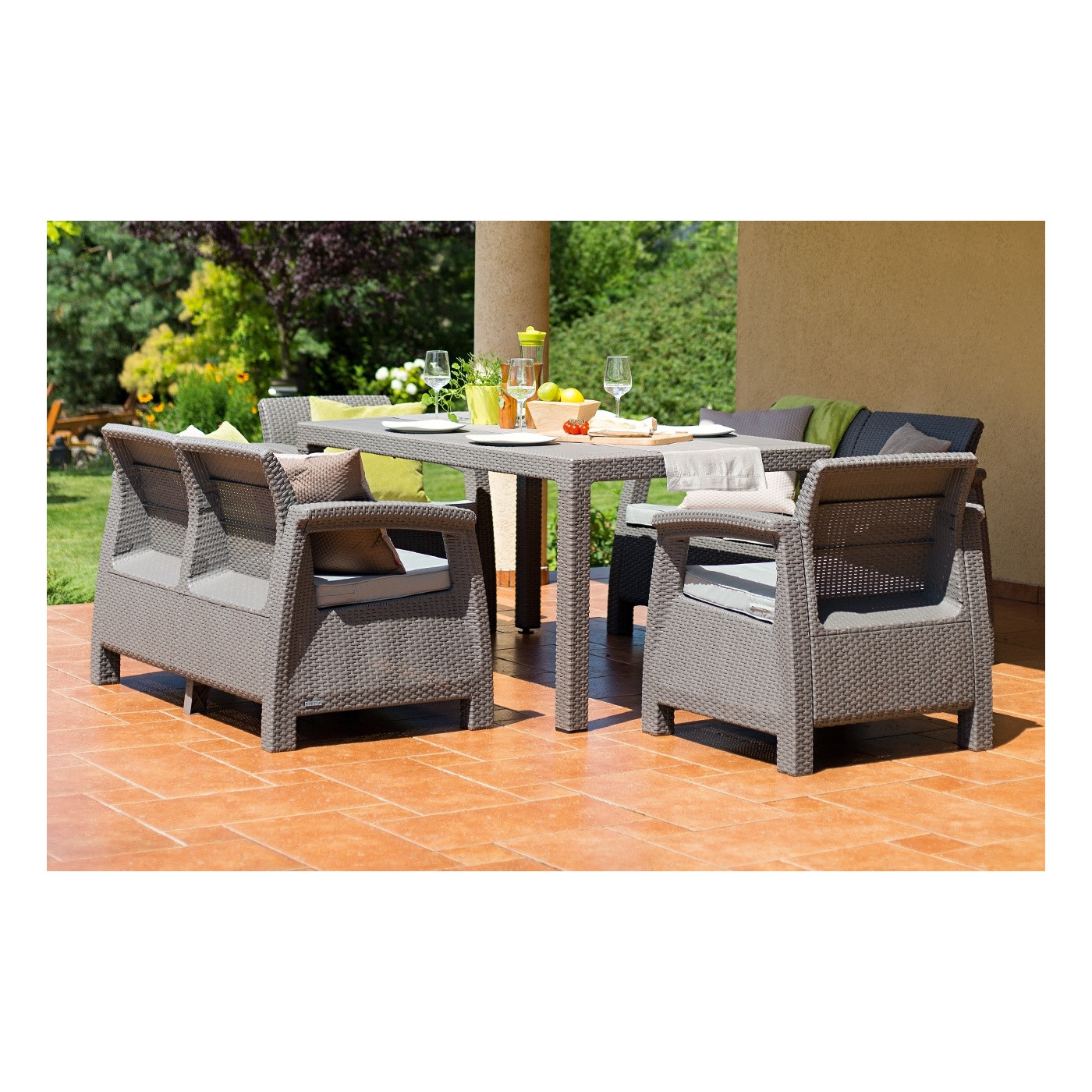 CORFU FIESTA II CAPPUCCINO SET