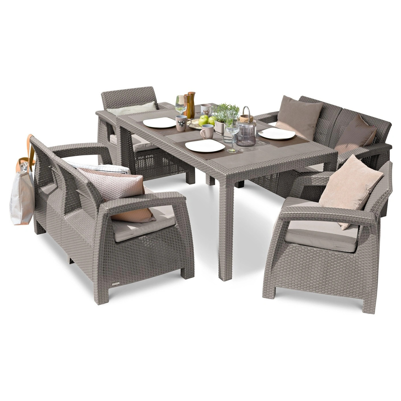 CORFU FIESTA II CAPPUCCINO SET