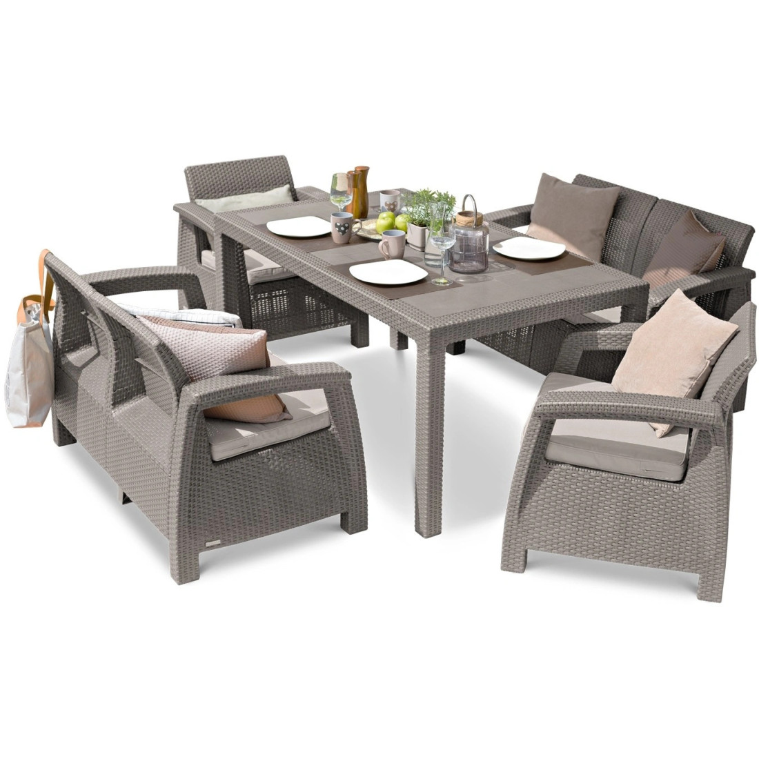 CORFU FIESTA II CAPPUCCINO SET