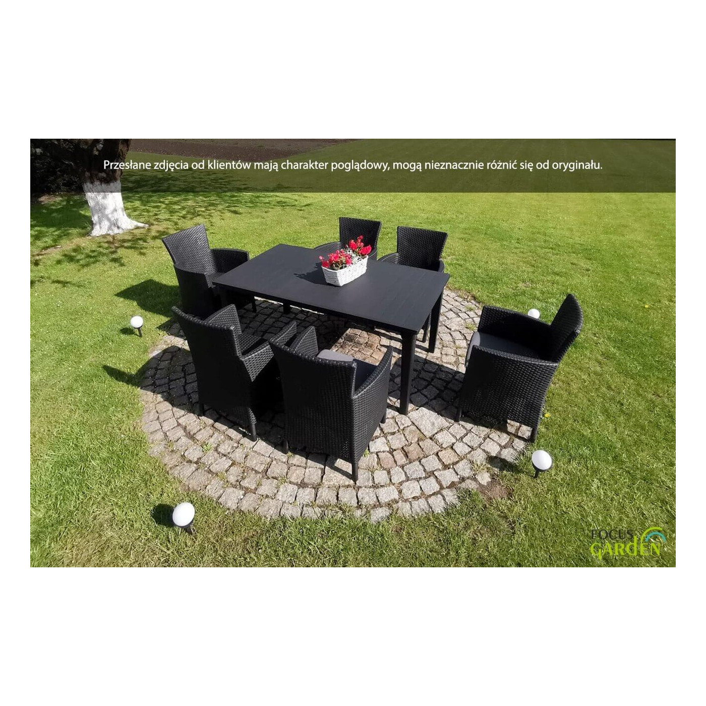 TOSCANA 6+1 GRAPHITE SET