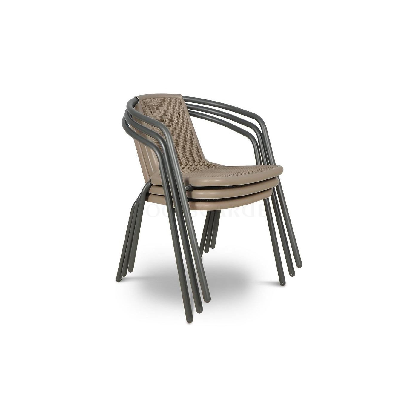 Krzesło ogrodowe Simple cappuccino