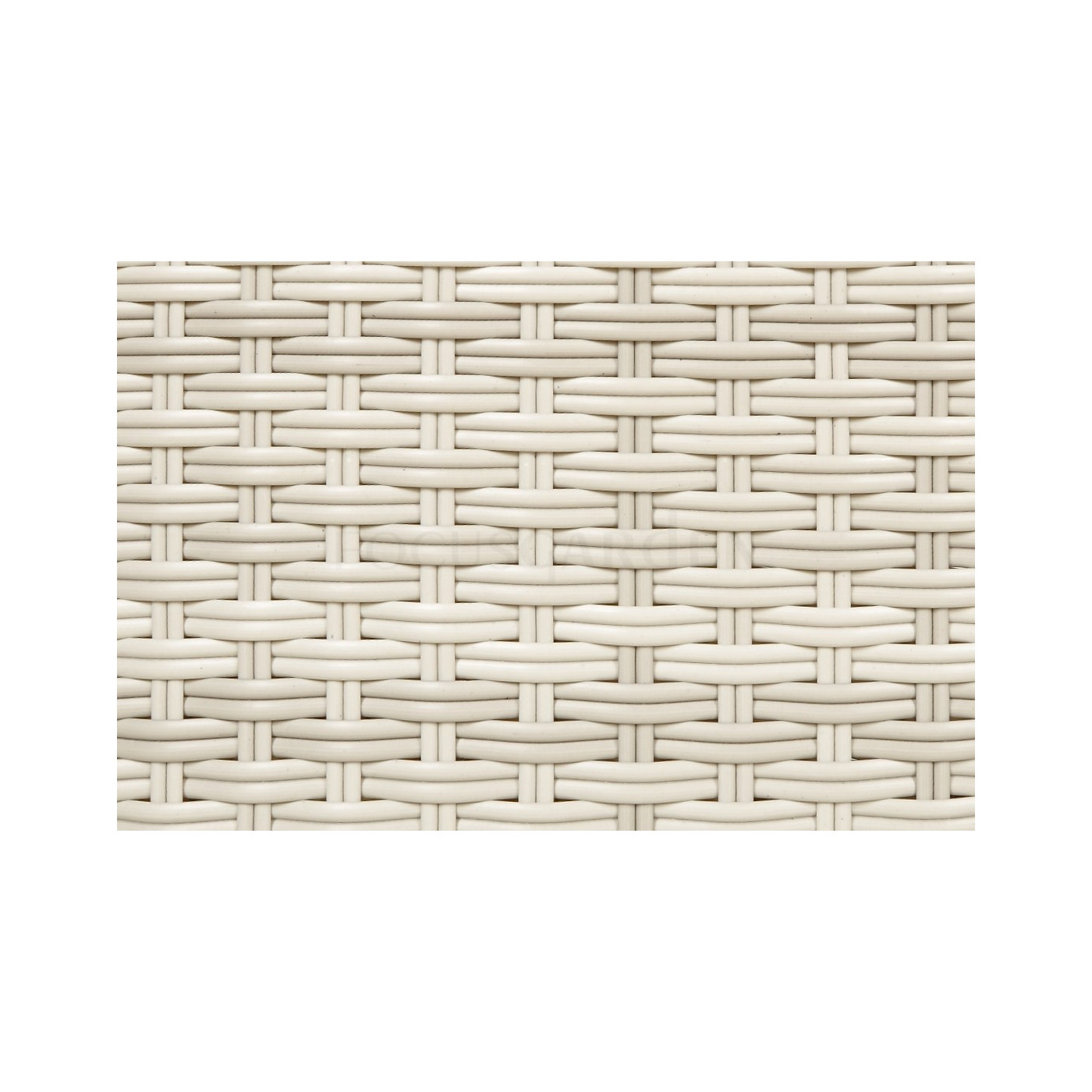 Fotel technorattanowy Lerida White z poduszką