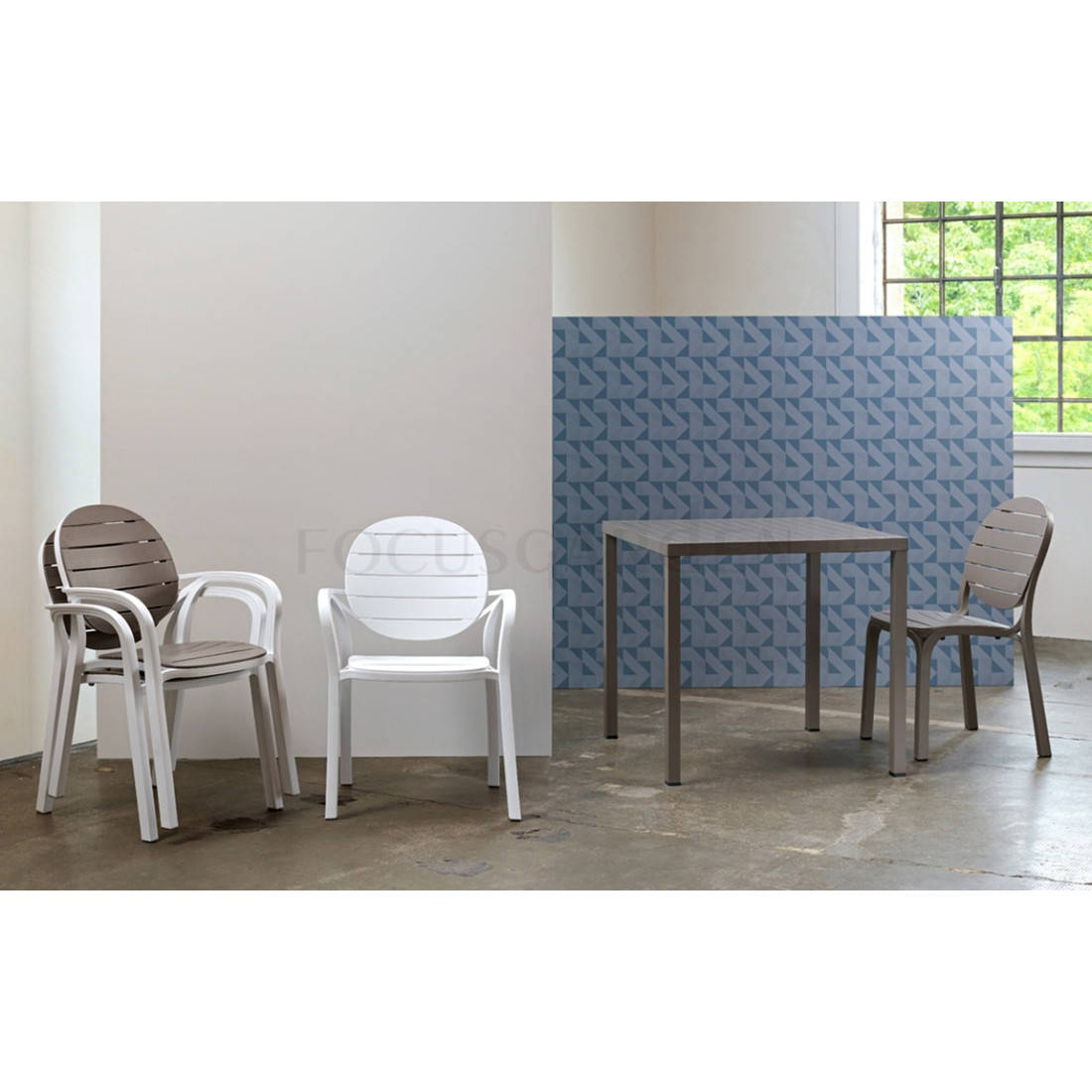 ERICA WHITE TORTORA CHAIR