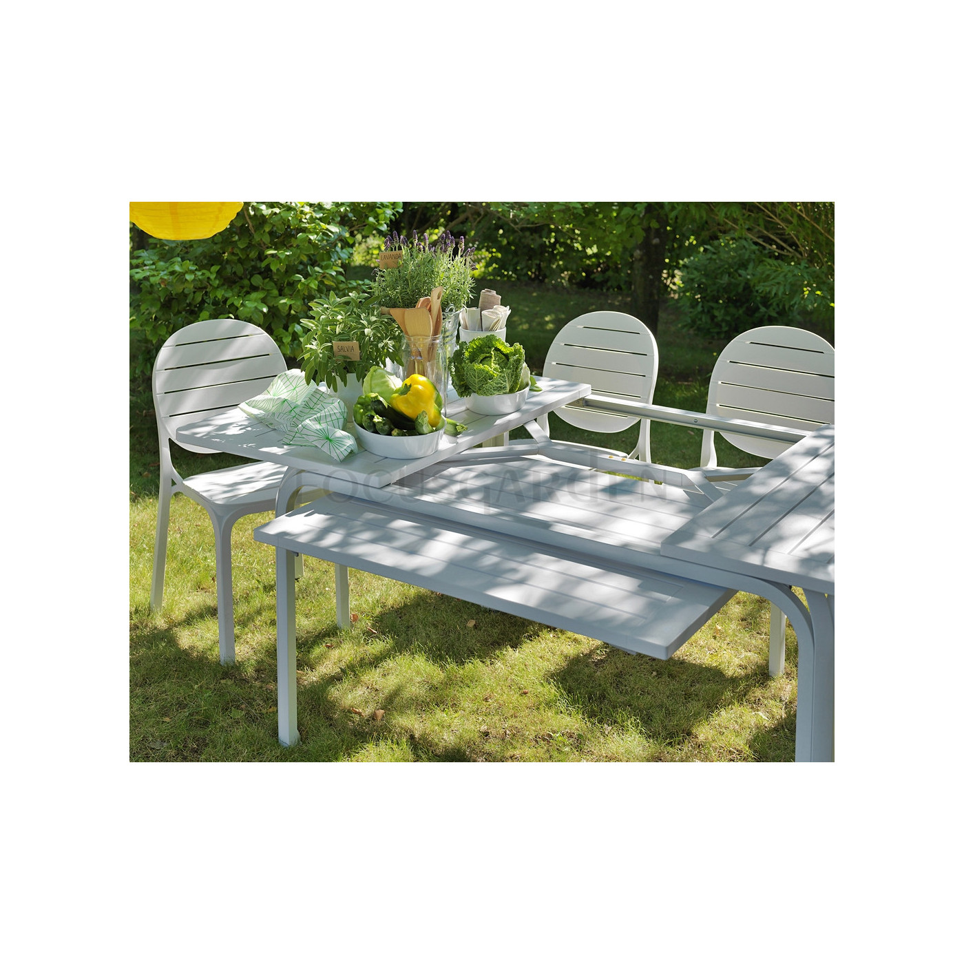 Krzesło ogrodowe Nardi Erica Bianco/Tortora