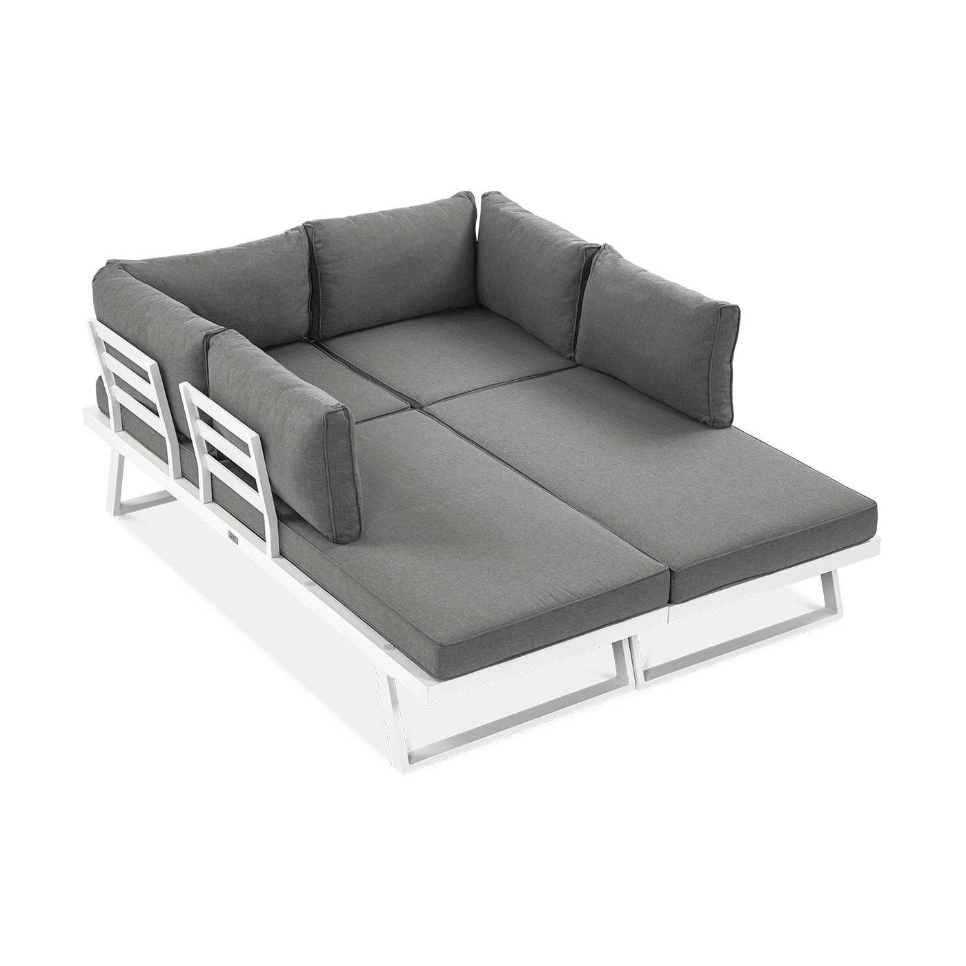 Narożnik modułowy aluminiowy MIDWAY White