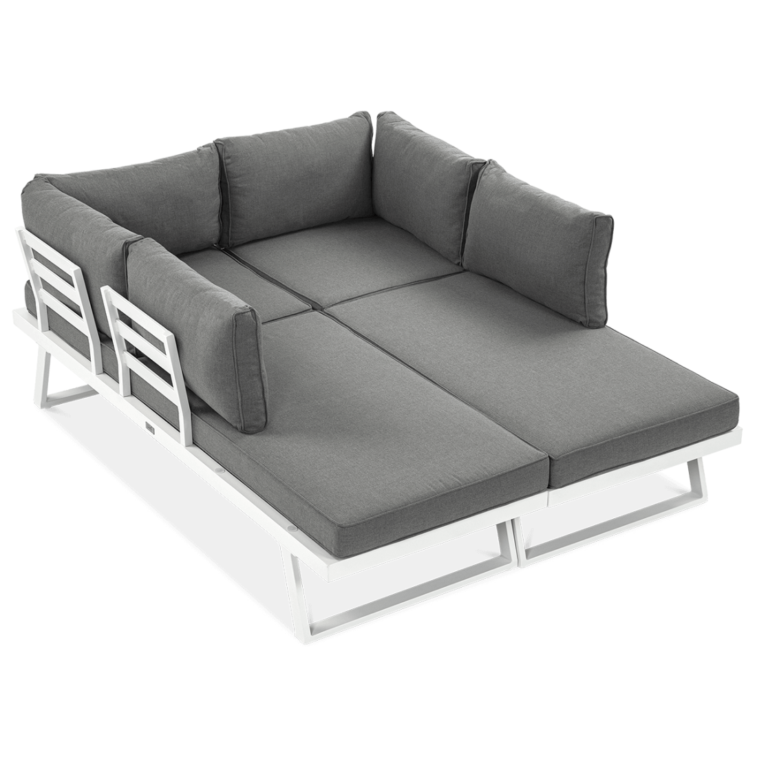 Narożnik modułowy aluminiowy MIDWAY White