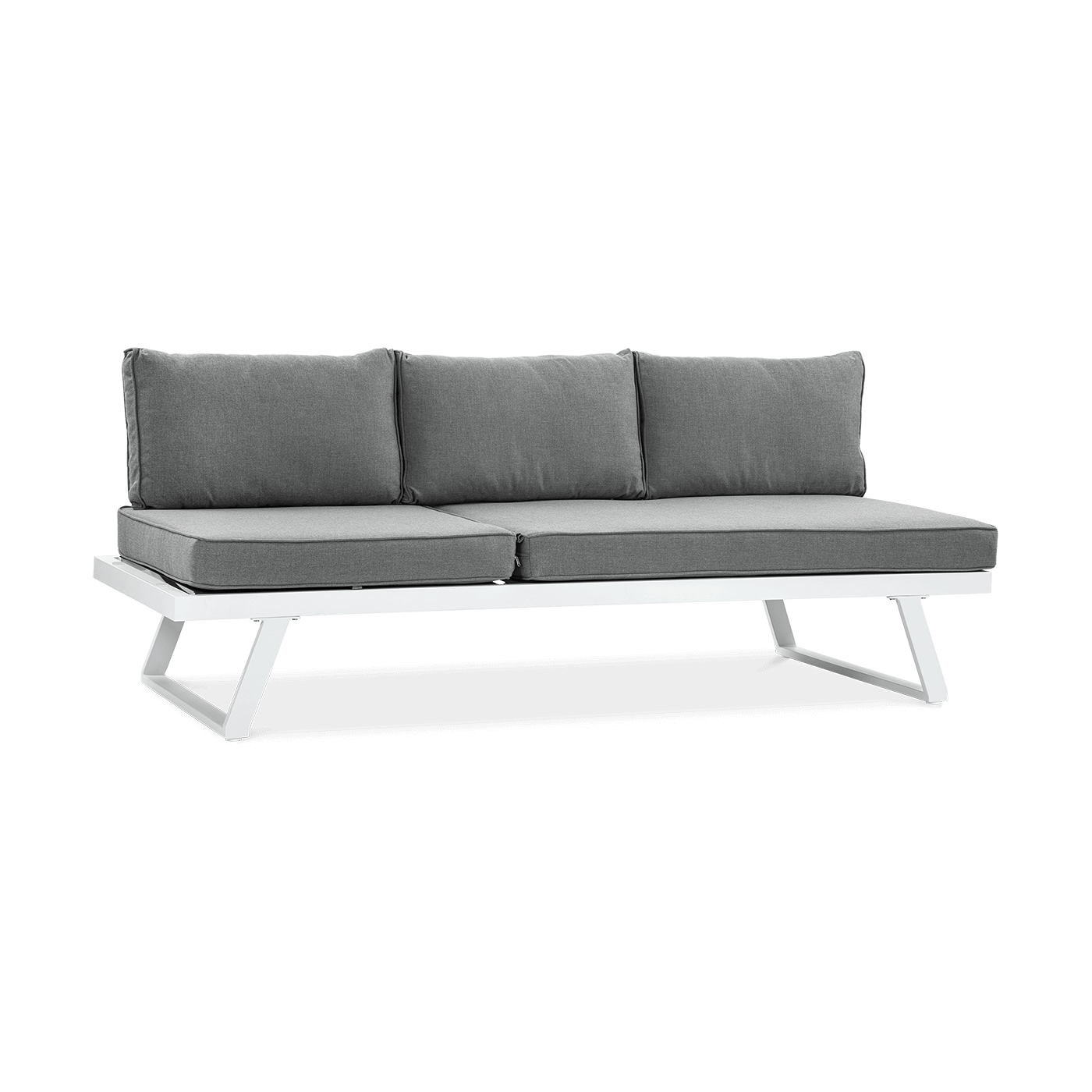 Narożnik modułowy aluminiowy MIDWAY White